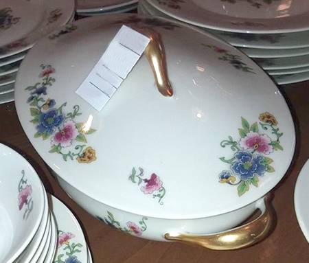 CHF190 Oval Covered Vegetable