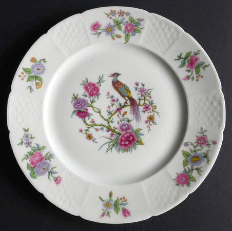 CHF2 Luncheon Plate