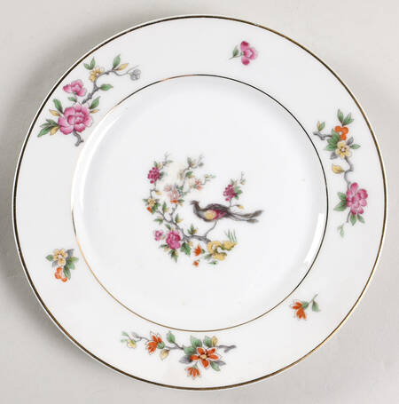 CHF22 (Verge) Salad Plate by Charles Field Haviland