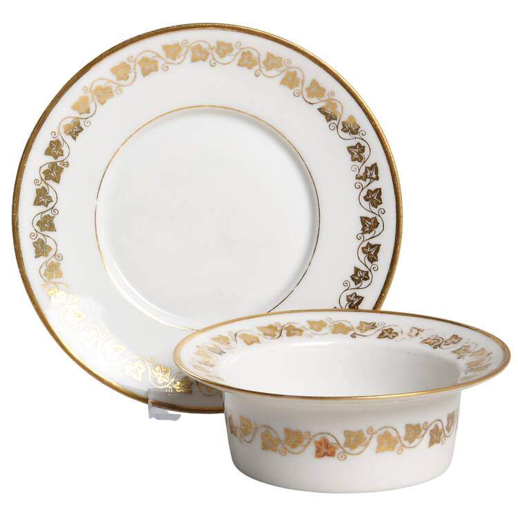 CHF235 (Smooth) Ramekin & Saucer Set