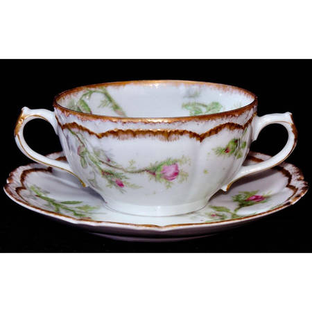 CHF240 Flat Bouillon Cup & Saucer