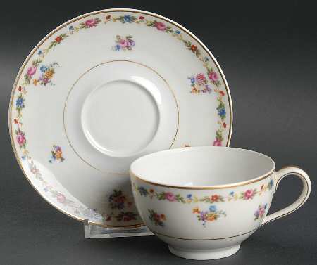 Riviera Flat Cup & Saucer Set