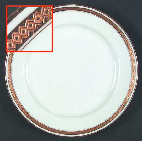 CHF261 Luncheon Plate