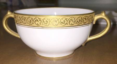 CHF274 Flat Cream Soup Bowl