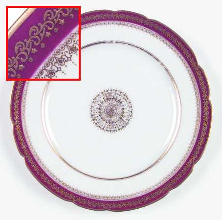 CHF67 Salad Plate