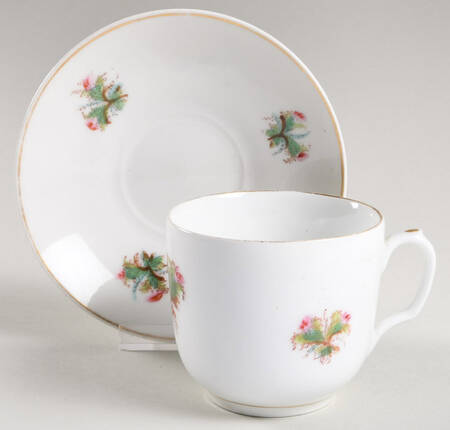 CHF86 Flat Cup & Saucer Set