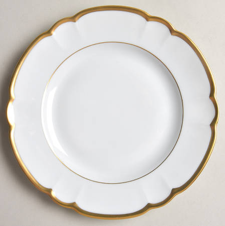 Colette Gold Salad Plate