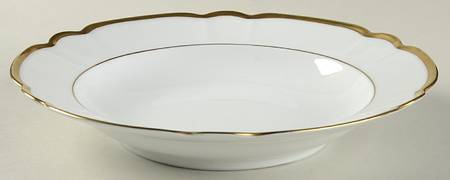 Colette Gold Large Rim Soup Bowl
