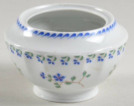 Cornflower (Barbeaux) Sugar Bowl No Lid by Charles Field Haviland