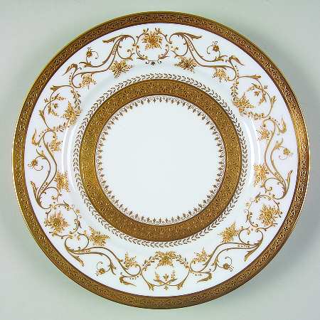 Dynasty Gold Dessert Luncheon Plate