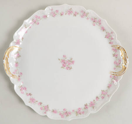 Fountainbleau Handled Cake Plate