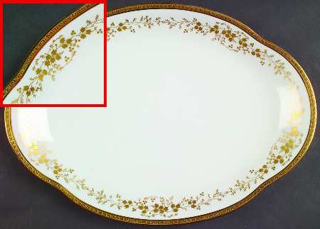 Frederic 14" Oval Serving Platter