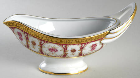 Golden Roses Gravy Boat