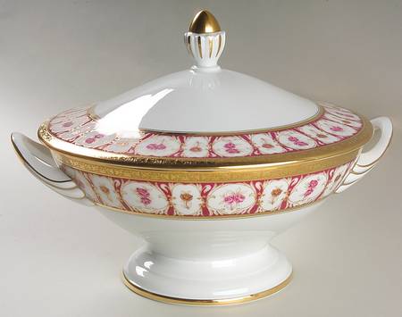Golden Roses Tureen &  Lid