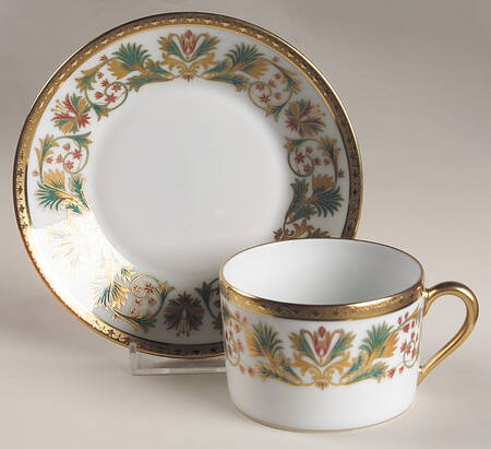 Haute Epoque Flat Cup & Saucer Set