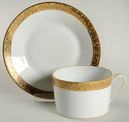 Havana Flat Cup & Saucer Set