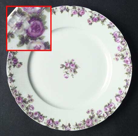 Head 117A Dinner Plate