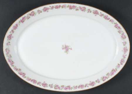 Head 118 15" Oval Serving Platter by Charles Field Haviland