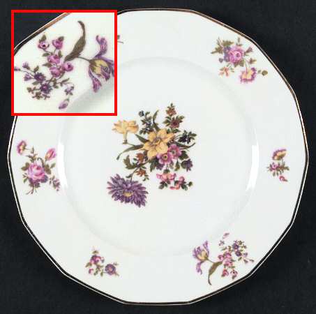 Head 174 Salad Plate