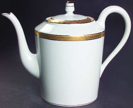Malmaison Gold Coffee Pot & Lid