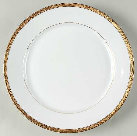Malmaison Gold 12" Chop Plate (Round Platter)