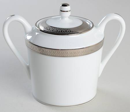 Malmaison Platinum (No Verge) Mini Sugar Bowl & Lid