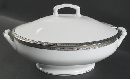 Malmaison Platinum (No Verge) Tureen &  Lid