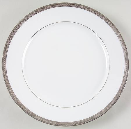 Malmaison Platinum (No Verge) Large Dinner Plate