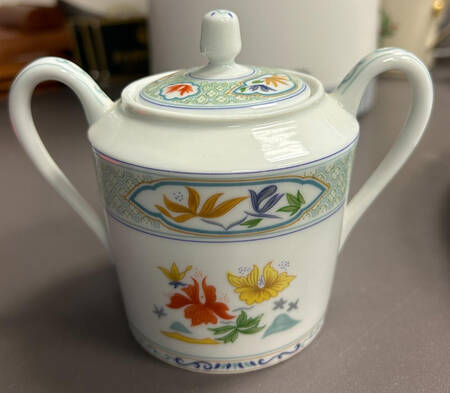 Mandalay Mini Sugar Bowl & Lid