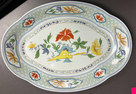 Mandalay 12" Oval Serving Platter