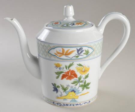 Mandalay Coffee Pot & Lid by Charles Field Haviland