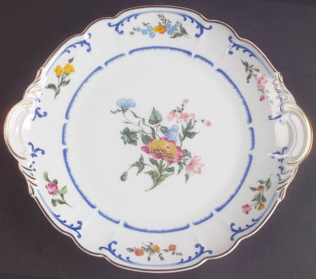 Marjolaine Handled Cake Plate