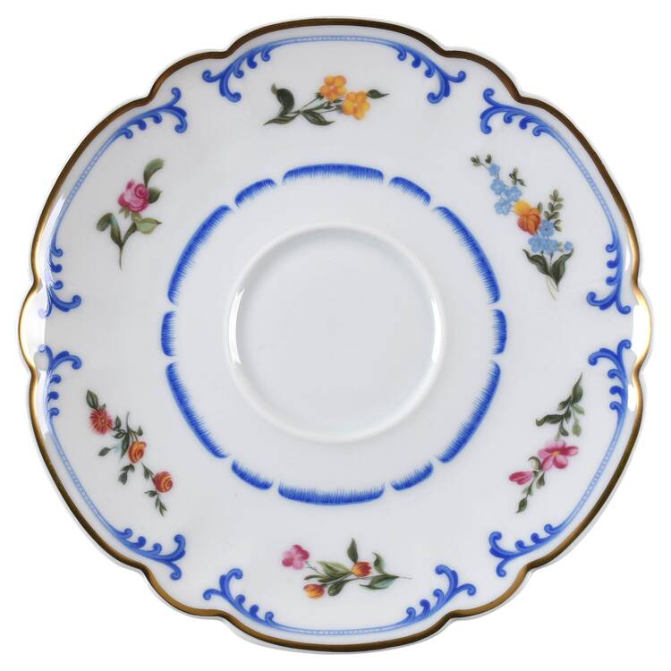 Marjolaine Saucer for Flat Cup
