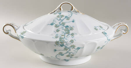 Mesanges Oval Covered Vegetable by Charles Field Haviland
