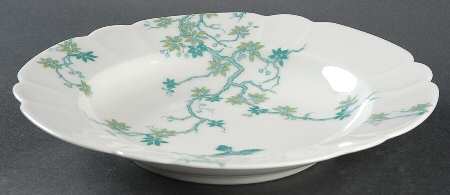 Mesanges Large Rim Soup Bowl