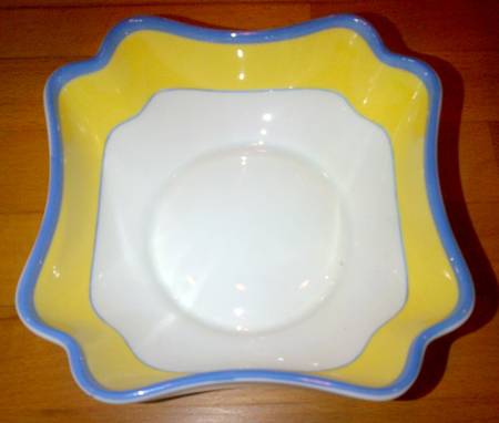 Monet 6" Square Bowl