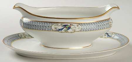 Orleans Gravy Boat with Attached Underplate