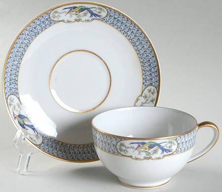 Orleans Flat Cup & Saucer Set