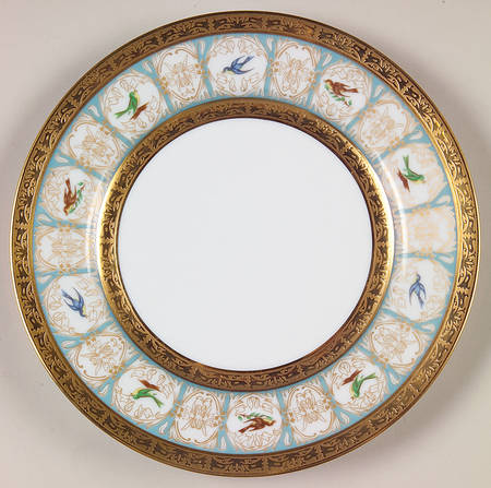 Pompadour Salad Plate