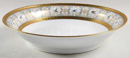 Pompadour 11" Round Vegetable Bowl by Charles Field Haviland