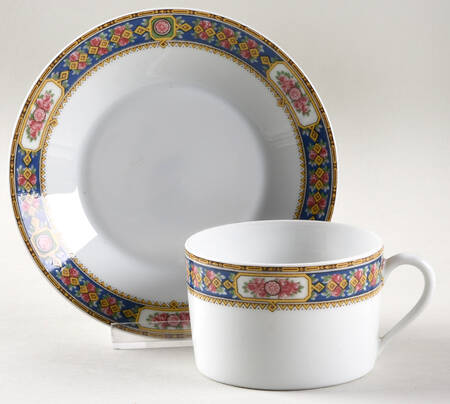 Ragtime Flat Cup & Saucer Set