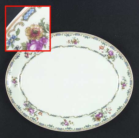 The Rochelle 11" Oval Serving Platter
