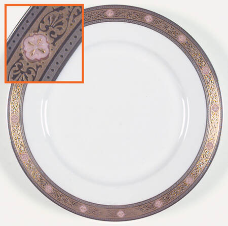 Les Rubis Dinner Plate