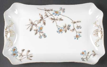Schleiger 1311 10" Rectangular Serving Platter by Charles Field Haviland