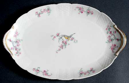 Schleiger 1328 12" Oval Serving Platter