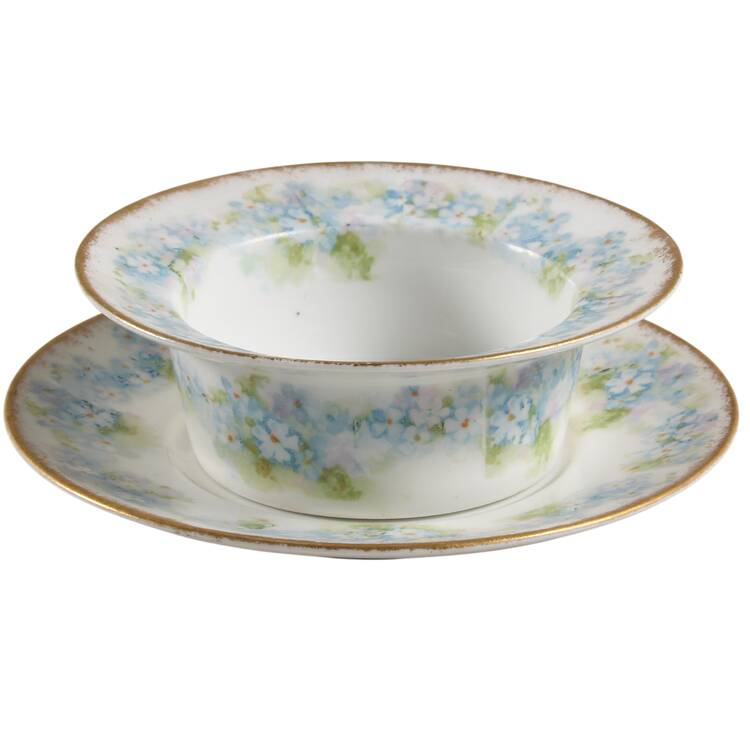 Schleiger 189b Ramekin & Saucer Set