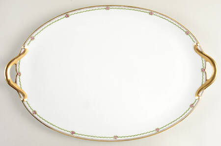 Schleiger 201 17" Oval Serving Platter by Charles Field Haviland