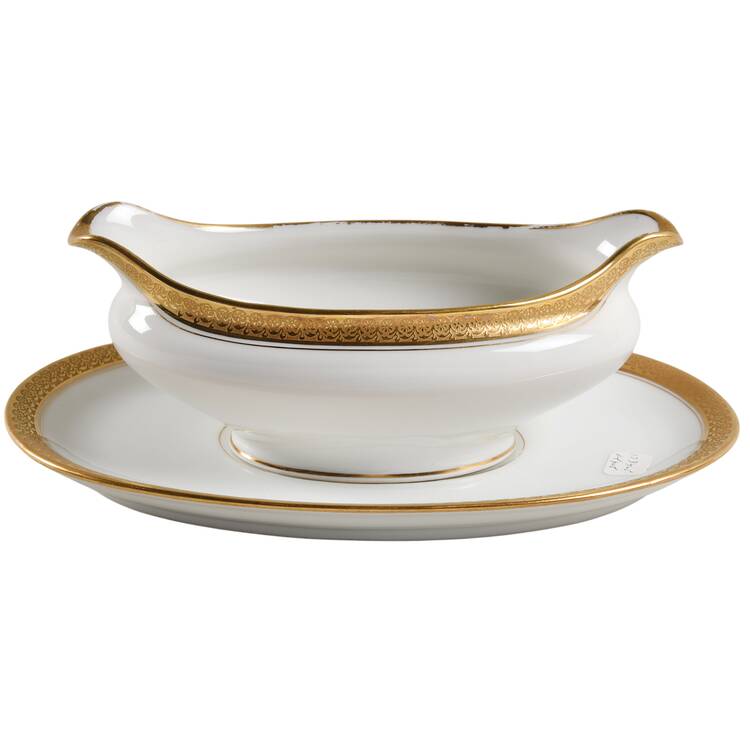 Schleiger 405 Gravy Boat & Underplate