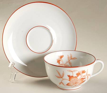 Shanghai Flat Cup & Saucer Set
