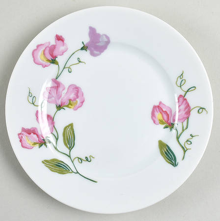 Sweet Peas Bread & Butter Plate